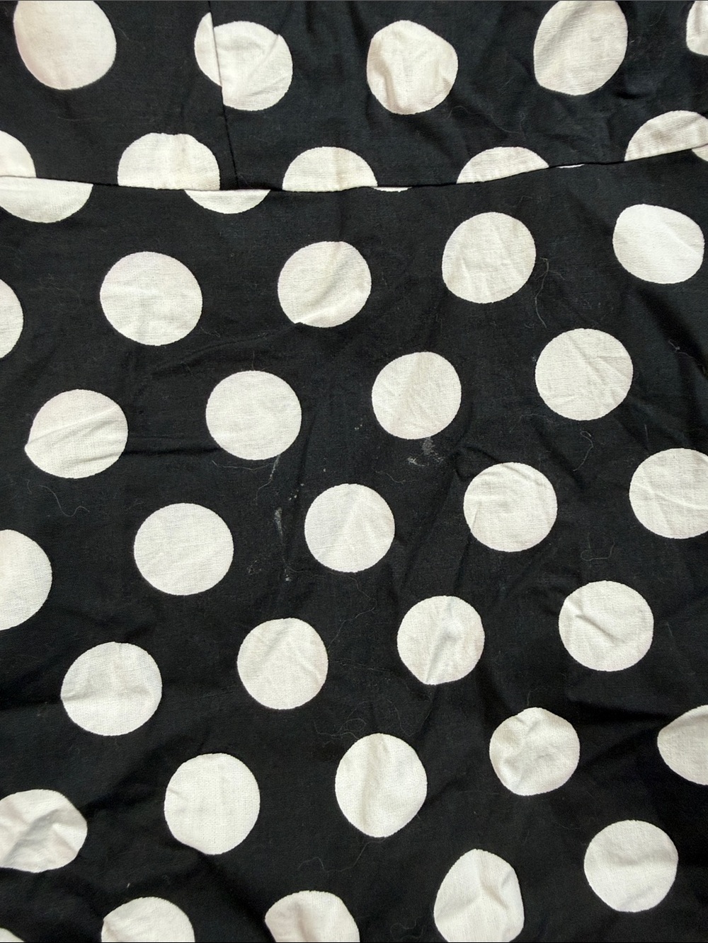 Vintage Polka Dot Halter Midi Dress - Picture 6 of 6